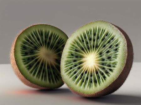 Green Kiwi Slicesの素材