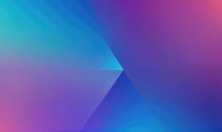 A vibrant gradient background with shades of blue and purpleの素材