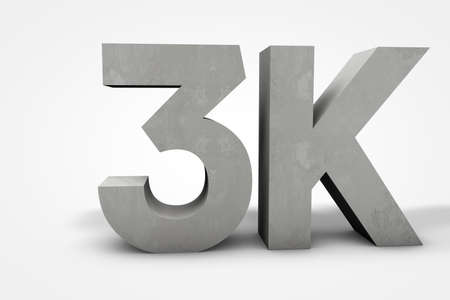 Prefabricated concrete materials, cement tubes on white background 3d illustrationの写真素材