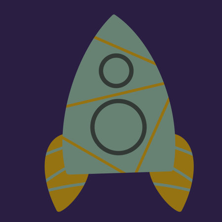 space rocket. galaxy flight vehicleの写真素材