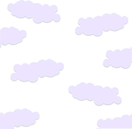 clouds gray and white pattern. natural conditions disastersのイラスト素材