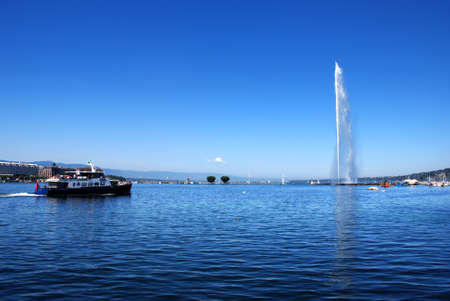 Jet d'Eauの写真素材