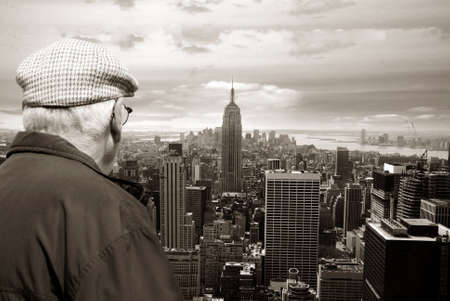 top of the rock, New Yorkの写真素材