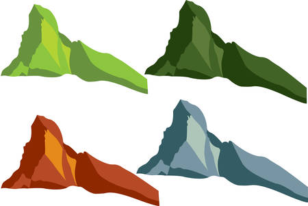 mountainsのイラスト素材