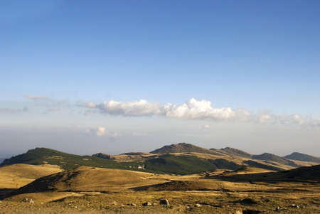 On top of Bucegi mountains, Busteni, Romaniaの写真素材