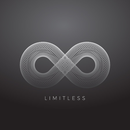 Abstract Infinity Symbol Logo.のイラスト素材