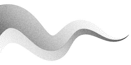 Dots Digital Technology Grey Charcoal Vector Shape Background. Artificial Intelligence Abstract Data Code Spray Concept. Black Splashes Gritty Texture Grain Backdrop Illustrationのイラスト素材