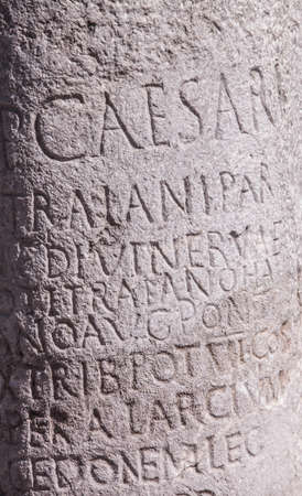 Roman Milestone in Ankaraの写真素材