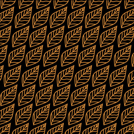 Seamless pattern with leaves. can be used as greeting card, textile, scrapbook, wallpaper, birthday and other holidayのイラスト素材