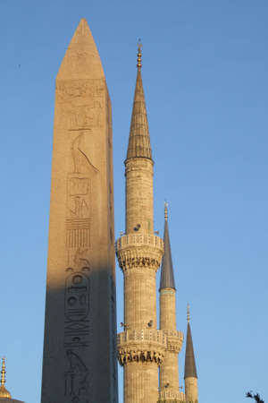 Mosque and istanbulの写真素材