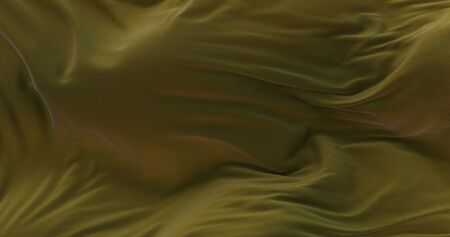gold textile cloth fabric wavingの写真素材