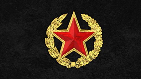3D EMBLEM OF BELARUSの写真素材