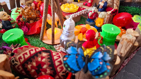Nowruz holiday greeting card. Novruz bayram backgroundの写真素材