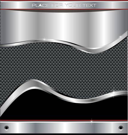 Metal carbon fiber shiny Backgroundのイラスト素材