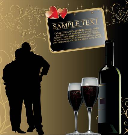 love  backgroundのイラスト素材