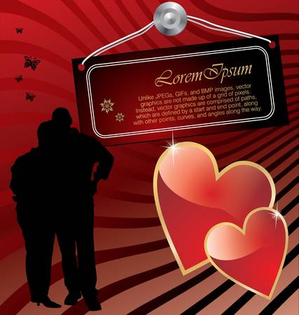 love backgroundのイラスト素材