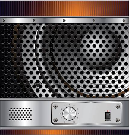Speaker grill backgroundのイラスト素材