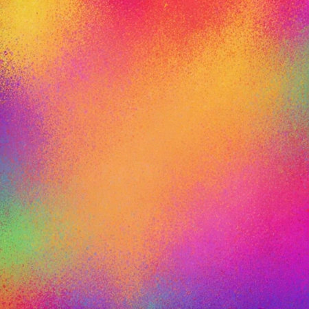 abstract colored background with spots of paint and splashes of colorの素材