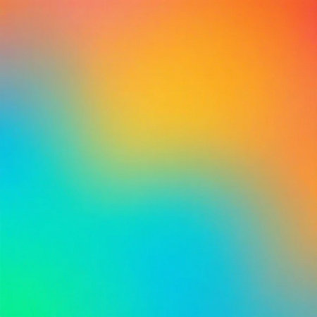 Abstract rainbow background. Blurred rainbow background. Colorful rainbow background.の素材