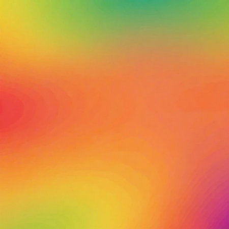 abstract background with smooth lines in yellow, orange and green colorsの素材