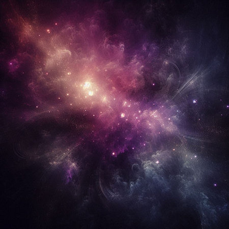 Abstract fractal. Fractal art background for creative design. Decoration for wallpaper, desktop, poster, cover booklet. Print for clothes, t-shirt. Creative illustration for designの素材