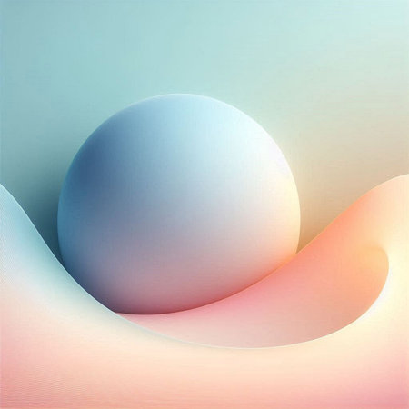 Abstract background with multicolored cubes. 3d rendering, 3d illustration.の素材