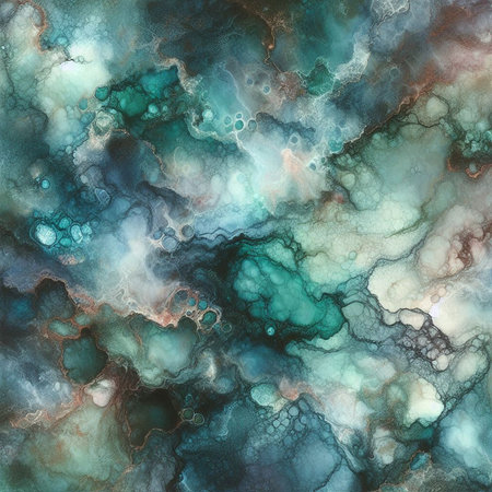 Abstract fractal. Fractal art background for creative design. Decoration for wallpaper, desktop, poster, cover booklet. Print for clothes, t-shirt. Creative illustration for designの素材