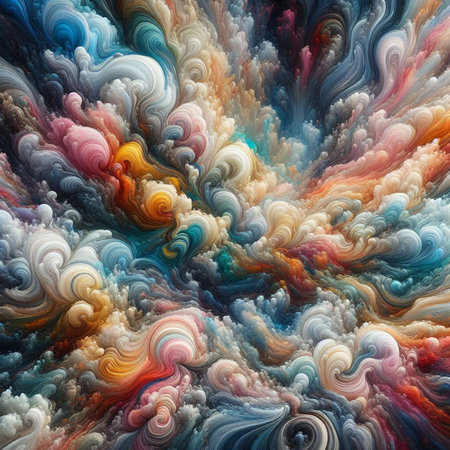 Abstract fractal. Fractal art background for creative design. Decoration for wallpaper, desktop, poster, cover booklet. Print for clothes, t-shirt. Creative illustration for designの素材