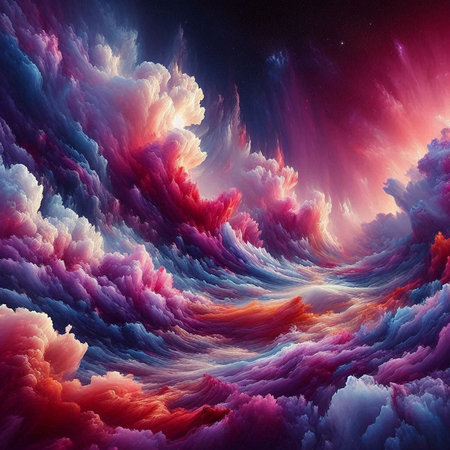 Abstract fractal. Fractal art background for creative design. Decoration for wallpaper, desktop, poster, cover booklet. Print for clothes, t-shirt. Creative illustration for designの素材