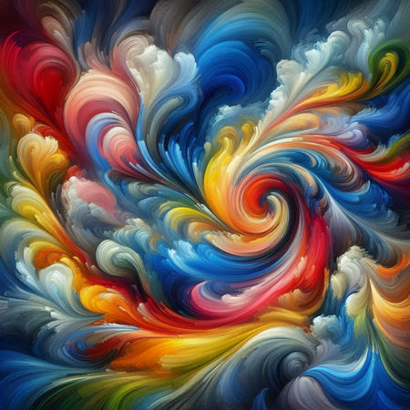 Abstract fractal. Fractal art background for creative design. Decoration for wallpaper, desktop, poster, cover booklet. Print for clothes, t-shirt. Creative illustration for designの素材