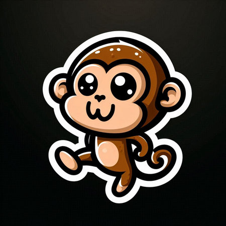 Cute cartoon heart character. Vector illustration isolated on black background.の素材