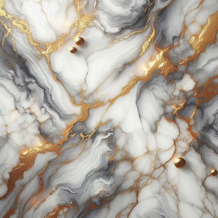 Marble texture background pattern with high resolution. 3D illustration.の素材