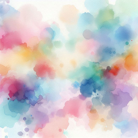 Abstract watercolor background. Hand-painted background. Illustration.の素材
