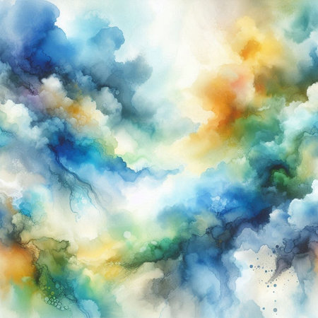 abstract colorful background. 3d rendering, 3d illustration.の素材