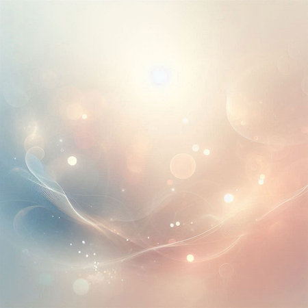 Abstract background with bokeh defocused lights. Vector illustration.の素材