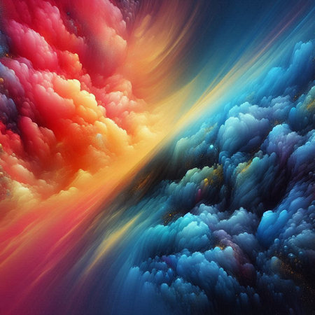 abstract fractal background a computer-generated 2D illustration, textureの素材