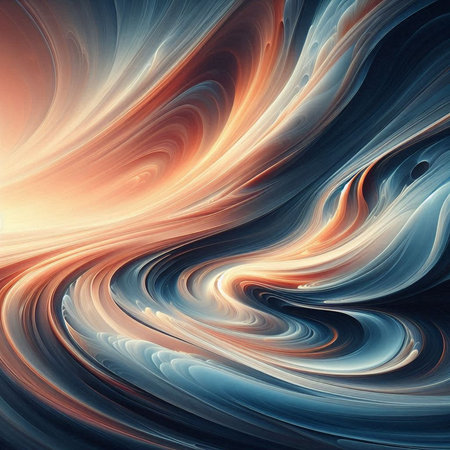 abstract fractal background a computer-generated 2D illustration, textureの素材