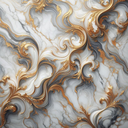 abstract background with some smooth lines in it (3d render)の素材