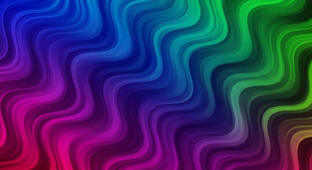 Colorful smooth lines abstract background. Vector illustration for your graphic design.の写真素材