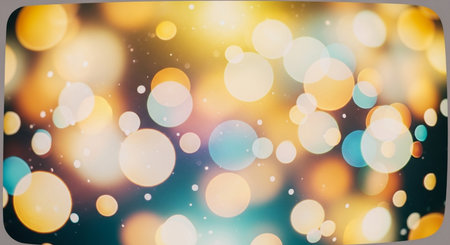 sparkle circle lit celebrations display.の素材