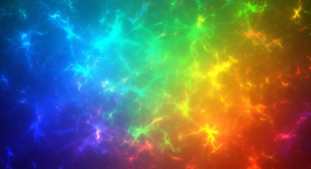 Abstract fractal. Fractal art background for creative design. Decoration for wallpaper, desktop, poster, cover booklet. Print for clothes, t-shirt. Creative illustration for designの素材