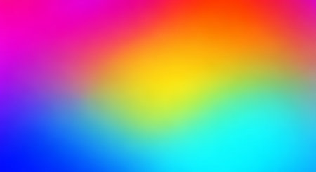 Rainbow abstract background for web design. Colorful gradient background.の素材