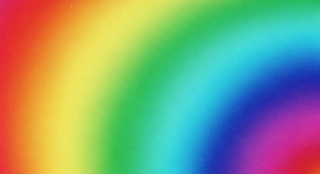 Rainbow colors background for graphic design and web design. Gradient.の素材