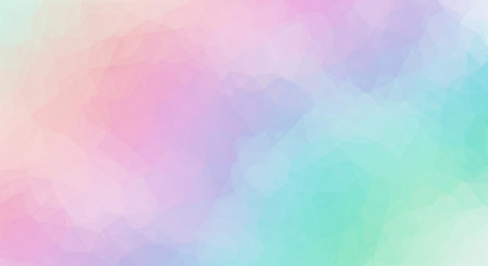 vector abstract irregular polygon background - blue, pink, green, yellowの素材