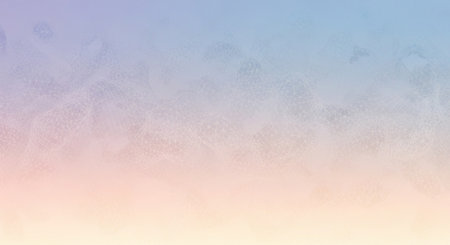 Soft pastel gradient background with snowflakes. Christmas background.の素材