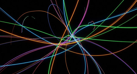 Abstract fractal. Fractal art background for creative design. Decoration for wallpaper, desktop, poster, cover booklet. Print for clothes, t-shirt. Creative illustration for designの素材