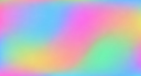 Holographic foil background. Iridescent holographic foil. Hologram texture. Pastel neon rainbow. Ultraviolet metallic paper. Template for presentation.の素材