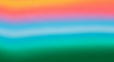 Rainbow colors abstract background for web design and desktop envelopment.の素材