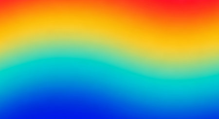 Colorful abstract background. Blurred rainbow colors. Vector illustration.の素材