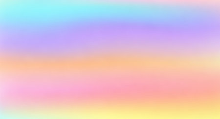 Holographic foil. Pastel rainbow gradient.  Holographic foil.  Abstract neon rainbow background.  Trendy creative vector cosmic gradient.  Easily editable soft colored vector illustration.の素材